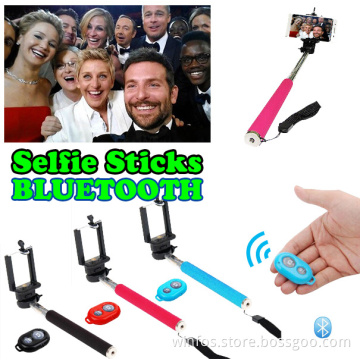 New Mobile Phone Bluetooth Selfie Stick Monopod